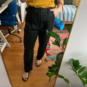Snakeskin Highwaisted Trousers